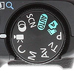 Canon S120 review -- mode dial