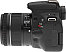 Front side of Canon SL2 digital camera