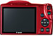 Front side of Canon SX420 IS digital camera