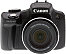 Front side of Canon SX50 digital camera