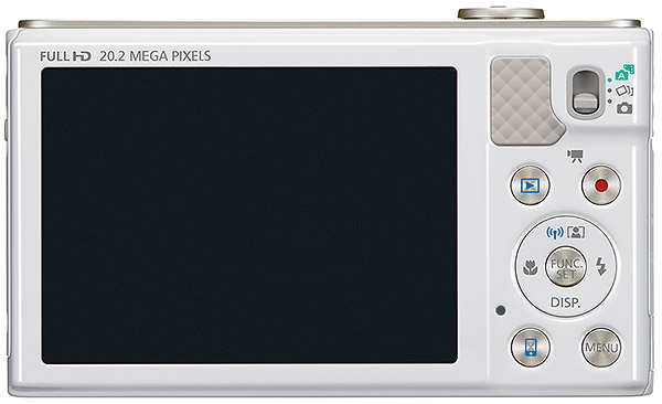Canon SX610 Review -- Rear view