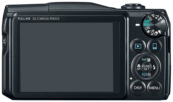 Canon SX710 Review -- Back view