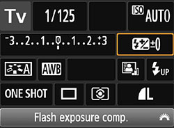 Canon T5 Review -- Quick menu, OVF