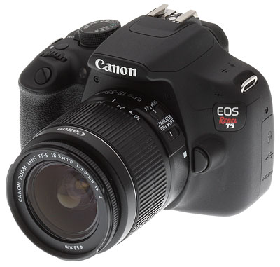 Canon T5 Review -- 3/4 shot with flash