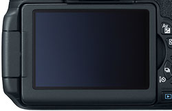 Canon T5i review -- LCD panel closed