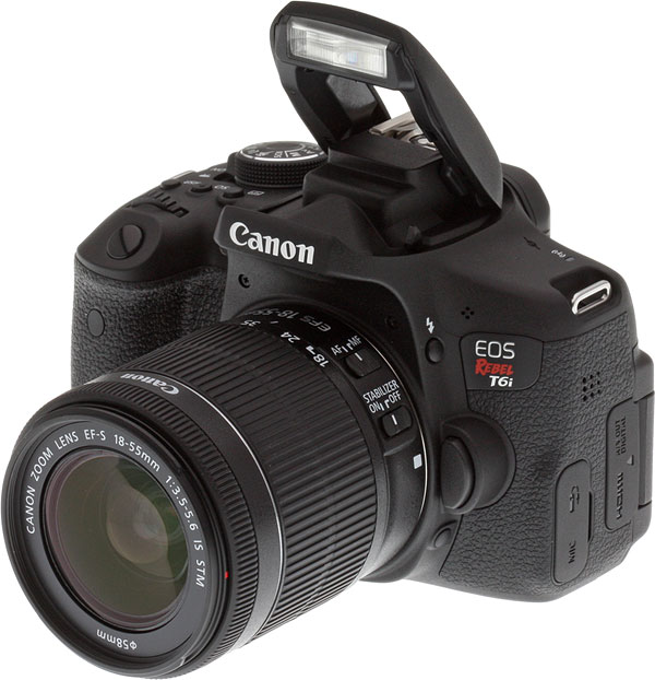 Canon T6i Review -- product shot