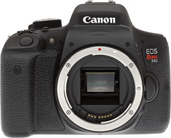 Canon T6i tech section illustration