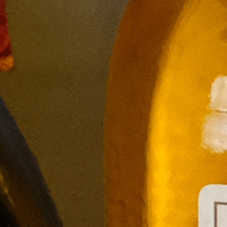 100% crop from Fujifilm GFX 50R test image taken at ISO 3200
