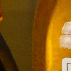 100% crop from Fujifilm GFX 50S test image taken at ISO 3200