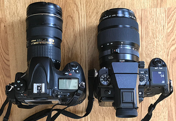 Fujifilm GFX Review: Field Test -- Product Image Size Comparison