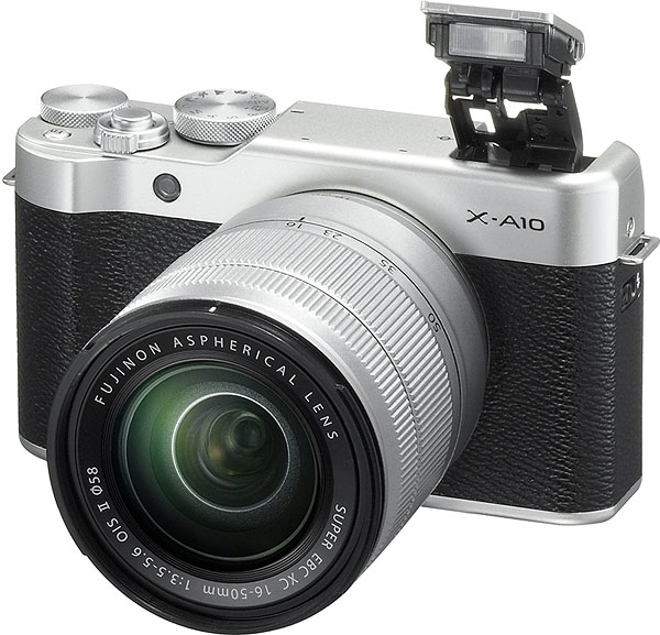 Fuji X-A10 Review -- Product Image Top