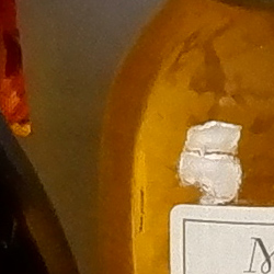100% crop from Fujifilm X-A5 test image taken at ISO 3200
