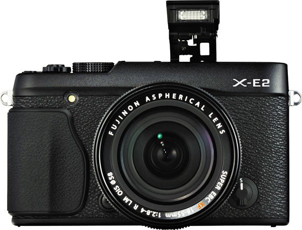 Fuji X-E2 Review -- Front Black