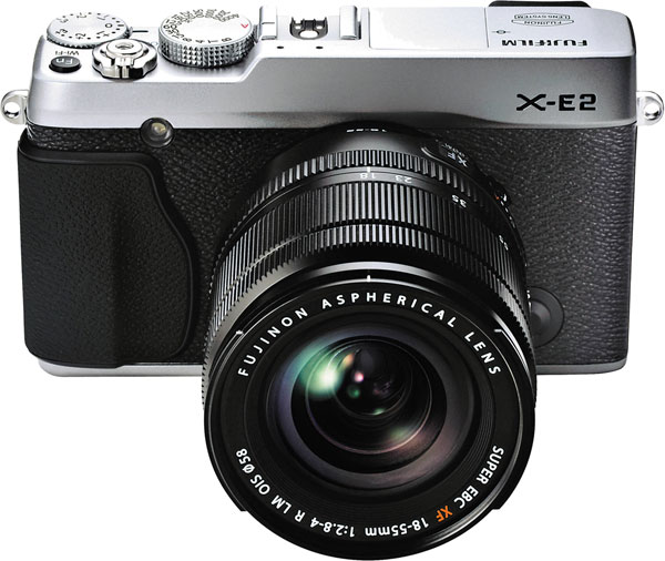 Fuji X-E2 Review -- Front Silver