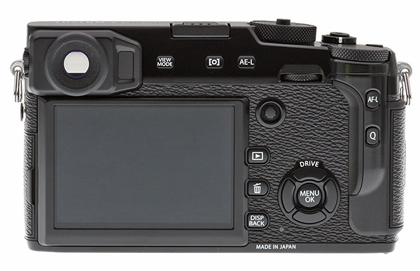 Fuji X-Pro2 Review - Rear view