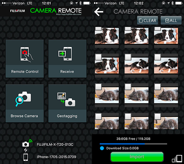 Fuji X-T20 Review: Field Test -- Wireless Application