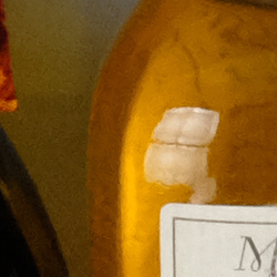 100% crop from Fujifilm X100F test image taken at ISO 3200