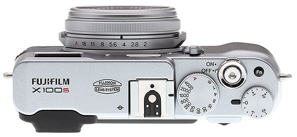 Fuji X100S Review top view
