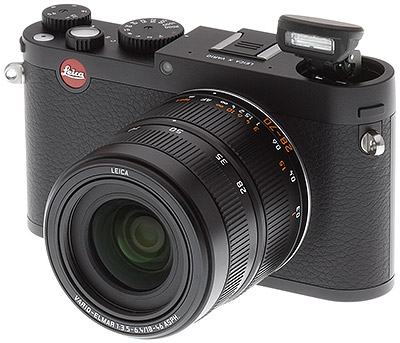 Leica X Vario Review -- Front quarter view