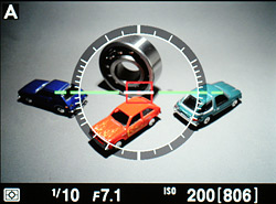 Nikon Coolpix A review -- Level gauge