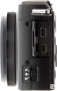 Nikon Coolpix A review -- Left view