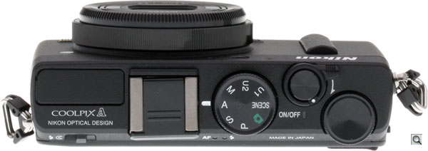 Nikon Coolpix A review -- Top view