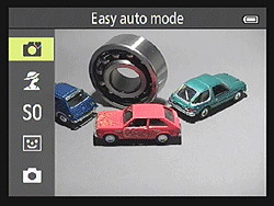 Nikon AW110 -- menus