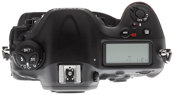 Nikon D4S Review -- Top view