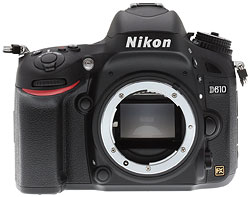 Nikon D610 walkaround illustration