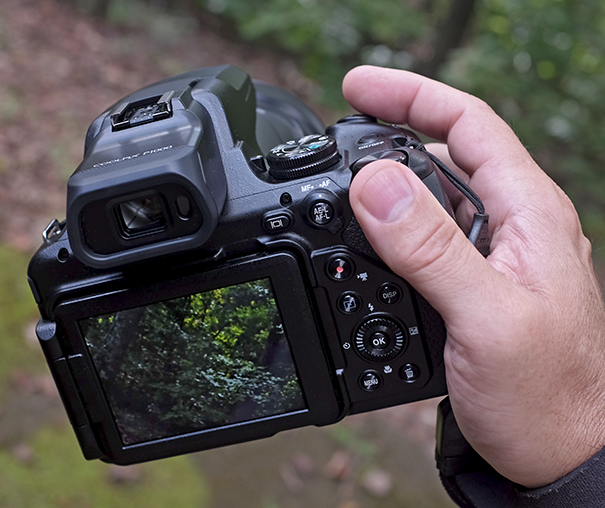 Nikon P1000 - Rear View