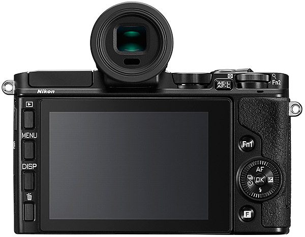 Nikon V3 Review -- rear view