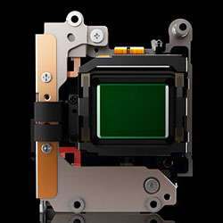 Olympus OM-D E-M1 review -- Sensor shift assembly