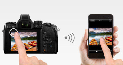 Olympus OM-D E-M1 review -- Wi-Fi wireless transfer
