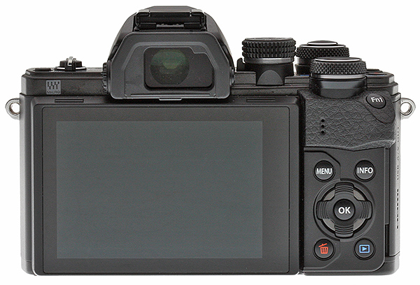 Olympus E-M10 II Review -- Back View