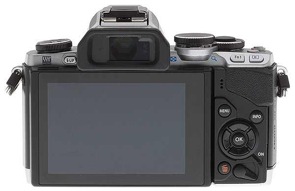 Olympus E-M10 Review - Back View