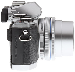 Olympus E-M10 Review - Right View