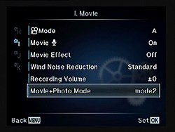 Olympus E-M10 Review - Movie+Photo Modes