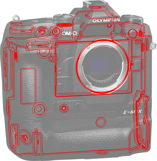 Olympus E-M1X Review -- Product Image