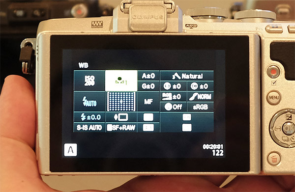 Olympus E-PL7 with the Olympus E-PL5 - Super Control Panel