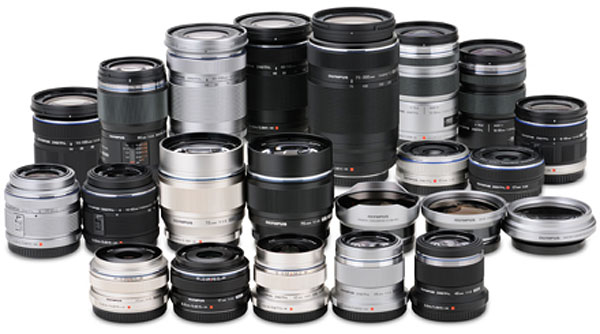 Olympus E-P5 Review - Available lenses