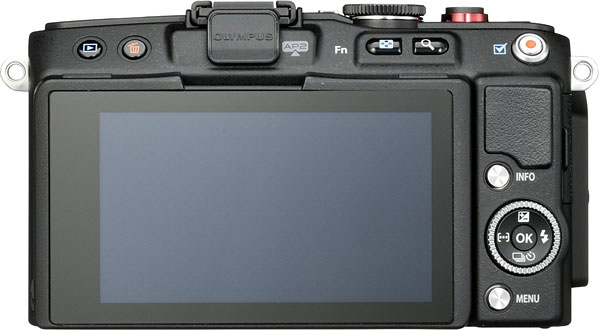 Olympus E-PL6 Review -- Back view