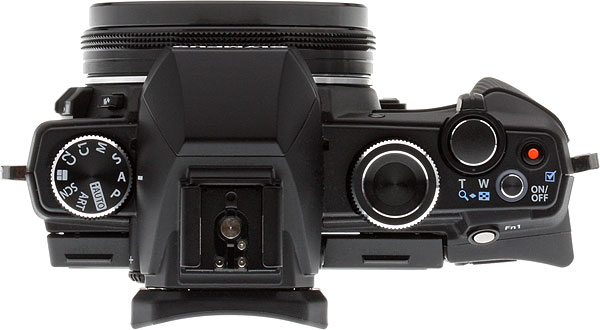 Olympus Stylus 1 Review -- Top