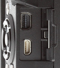 Olympus Stylus 1 - Ports