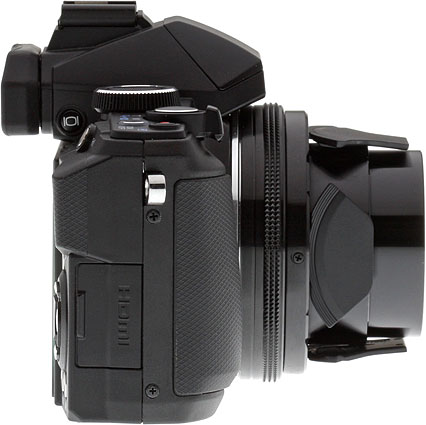 Olympus Stylus 1 Review --  Right side
