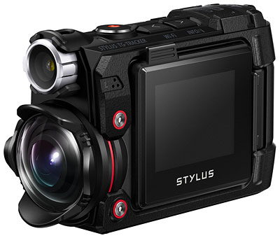 Olympus  TG Tracker -- Beauty shot black