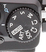 Olympus XZ-2 review: Mode dial