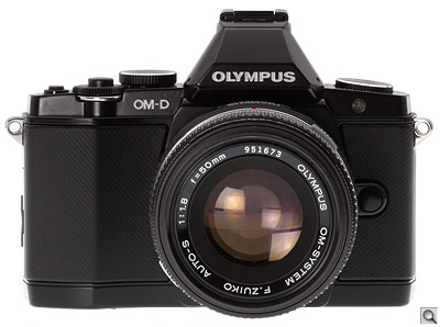 40-year-old 50mm f/1.8 F.Zuiko mounted.