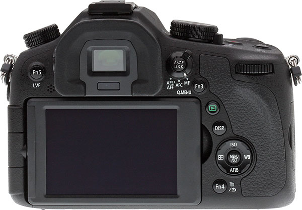 Panasonic FZ1000 Review -- rear view