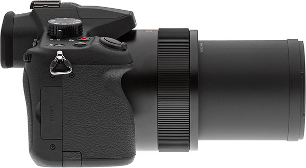 Panasonic FZ1000 Review -- left view