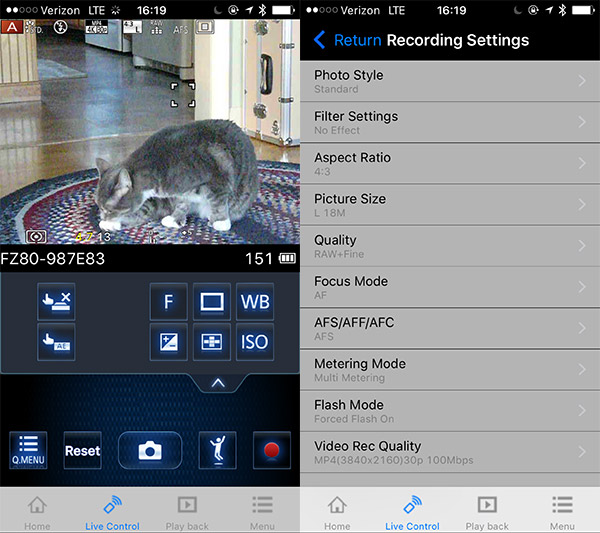 Panasonic FZ80 Review: Field Test -- Wireless Application